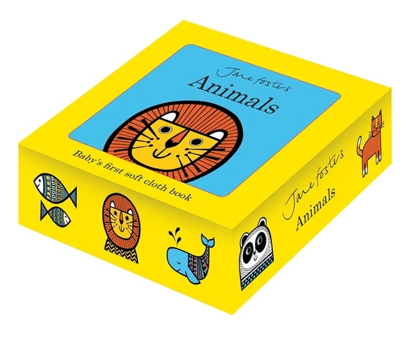 Паперова книга «Jane Foster's Animals cloth book», автор Джейн Фостер - фото №1