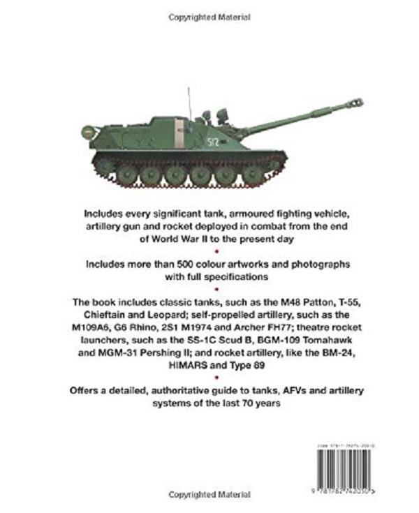 Бумажная книга «Modern Tanks and Artillery 1945-Present», автор Майкл Хаскью - фото №1