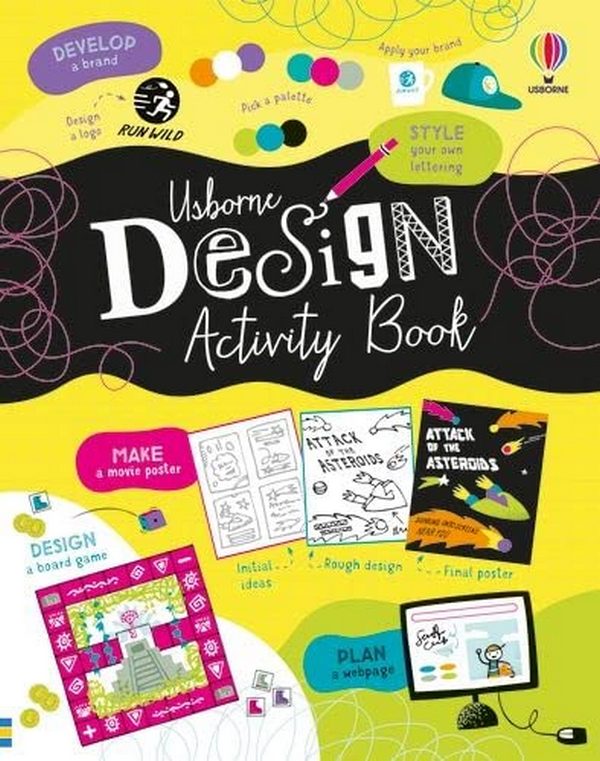 Паперова книга «Design Activity Book», авторів Еліс Джеймс, Том Мамбрей - фото №1