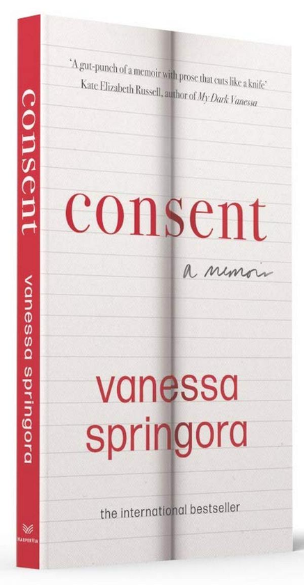 Паперова книга «Consent. A Memoir», автор Ванесса Спрінгора - фото №1