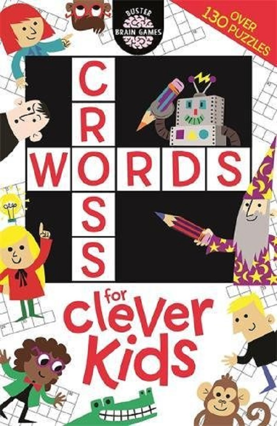 Паперова книга «Crosswords for Clever Kids», автор Гарет Мур - фото №1