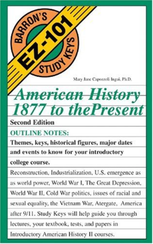 Бумажная книга « American History, 1877 to the Present», автор Мэри Джейн Капоццоли - фото №1