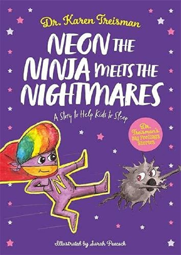 Паперова книга «Neon the Ninja Meets the Nightmares. A Story to Help Kids to Sleep», автор Карен Трісман - фото №1