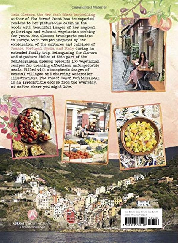 Паперова книга «Forest Feast Mediterranean. Simple Vegetarian Recipes Inspired by My Travels», автор Ерін Ґлісон - фото №1