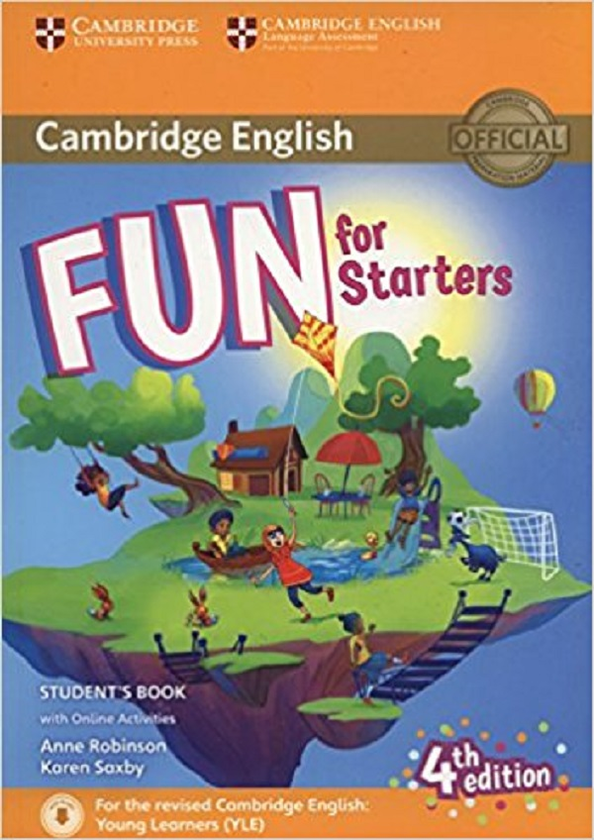 [object Object] «Fun for Starters Student's Book with Online Activities with Audio», авторів Енн Робінсон, Карен Саксбі - фото №1