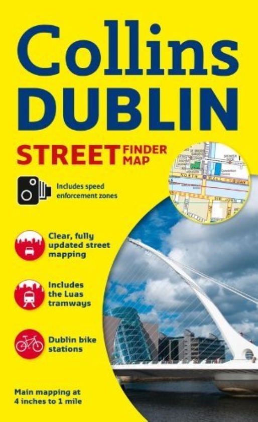 Бумажная книга «Collins Dublin Streetfinder Colour Map», автор Collins Maps - фото №1