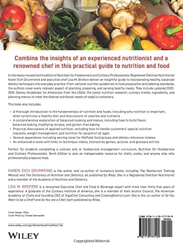 [object Object] «Nutrition for Foodservice and Culinary Professionals», авторов Карен Э. Драммонд, Лиза М. Брефер - фото №2 - миниатюра