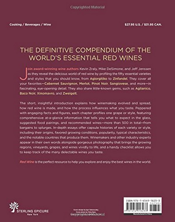 Паперова книга «Red Wine», авторів Кевін Зралі, Майк ДеСімон, Джефф Дженссен - фото №1