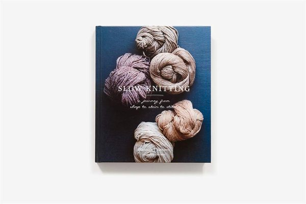 Паперова книга «Slow Knitting. A Journey from Sheep to Skein to Stitch», автор Ханна Тіссен - фото №1
