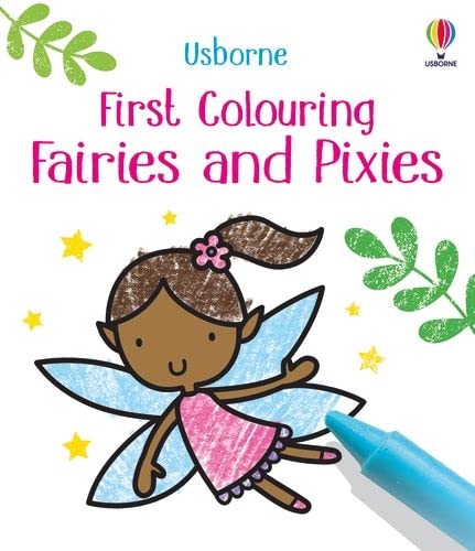 Бумажная книга «First Colouring Fairies and Pixies», автор Мэтью Олдэм - фото №1