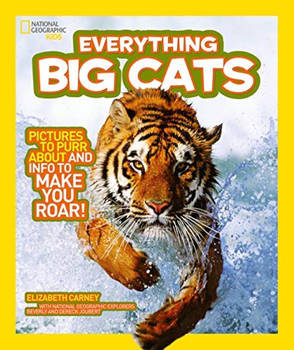[object Object] «Everything: Big Cats», автор National Geographic Kids - фото №2 - миниатюра