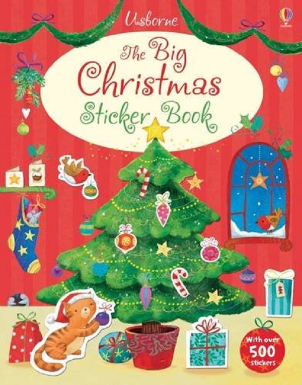 Бумажная книга «Big Christmas Sticker book» - фото №1