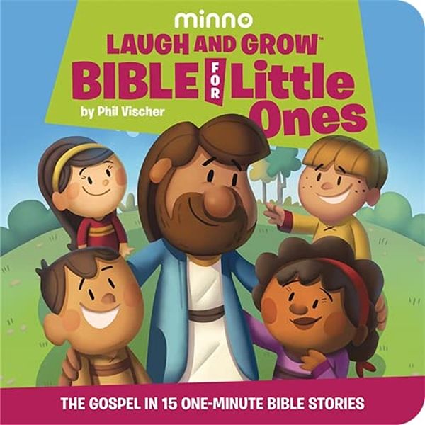 Паперова книга «Laugh and Grow Bible for Little Ones», автор Філ Вішер - фото №1
