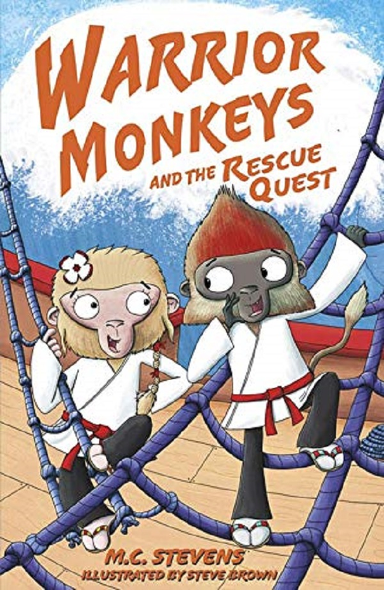 Бумажная книга «Warrior Monkeys and the Rescue Quest», автор М. С. Стивенс - фото №1