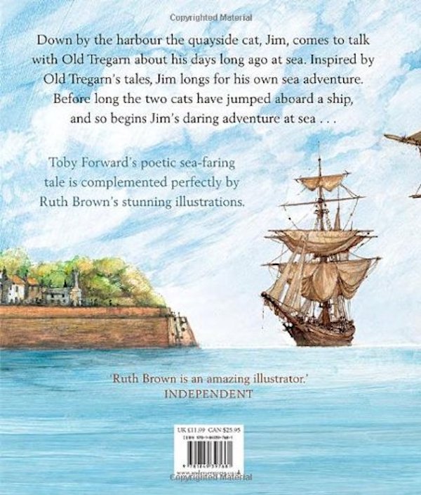 Бумажная книга «The Quayside Cat», автор Тоби Форвард - фото №1