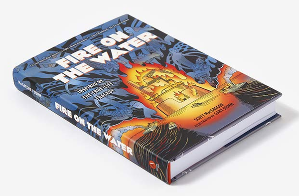 Бумажная книга «Fire on the Water», автор Скотт Макгрегор - фото №1