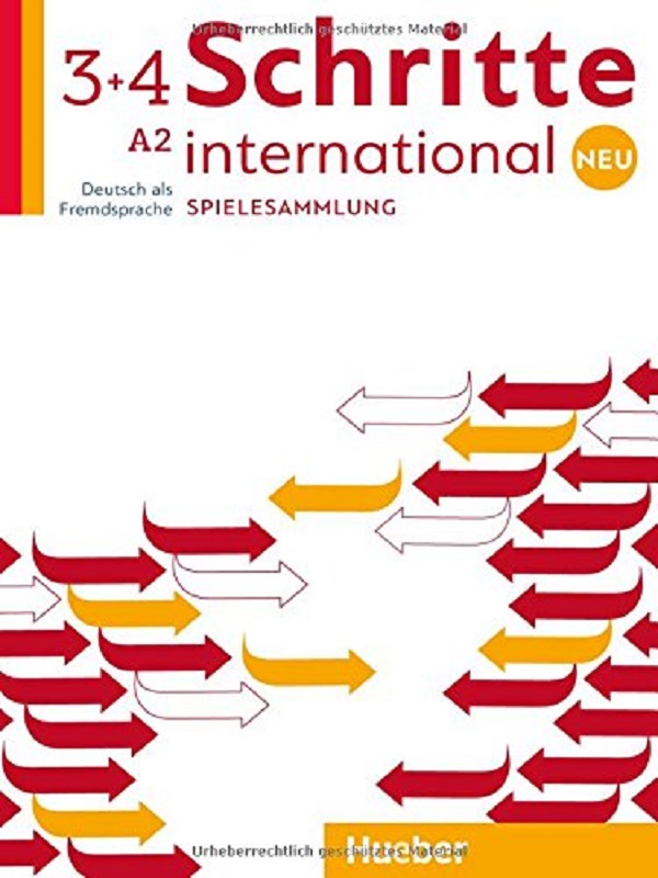 Бумажная книга «Schritte international Neu 3+4. Spielesammlung », автор Корнелия Клепш - фото №1