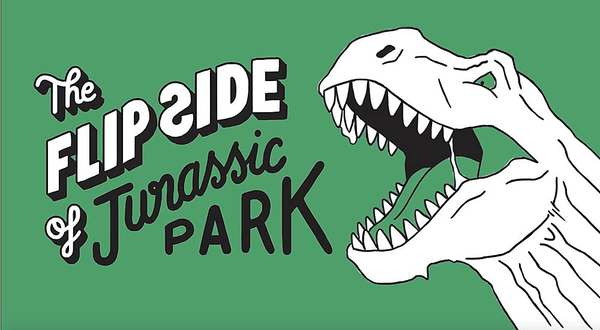 Бумажная книга «Flip Side Of... Jurassic Park» - фото №1