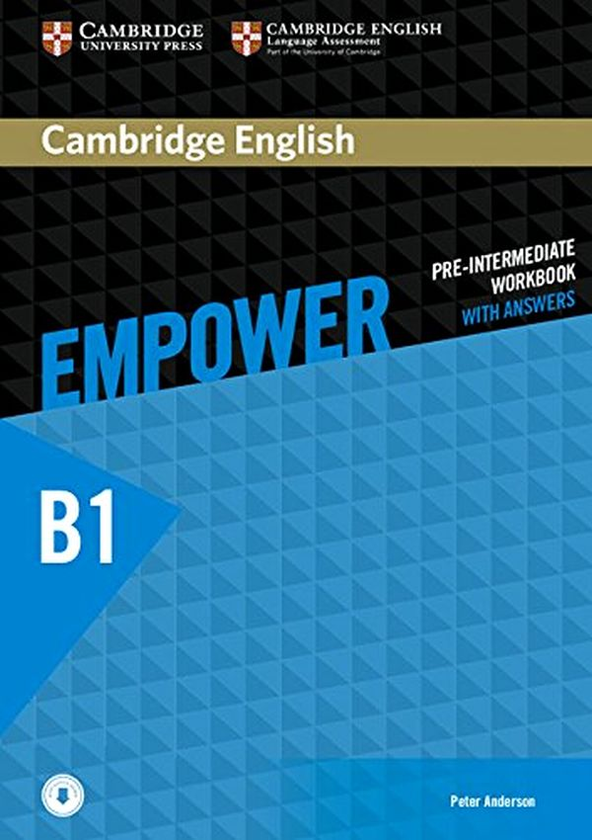 Паперова книга «Cambridge English Empower Pre-intermediate Workbook with Answers with Downloadable Audio», автор Пітер Андерсен - фото №1