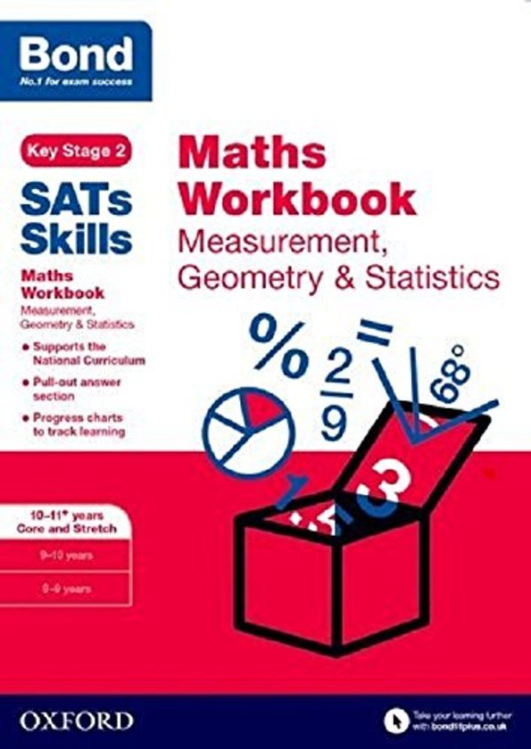 Паперова книга «Bond SATs Skills: Maths Workbook: Measurement, Geometry & Statistics 10-11 Years», автор Ендрю Бейнс - фото №1