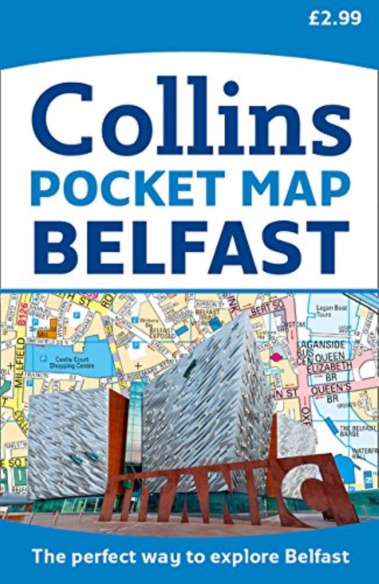 Бумажная книга «Collins Belfast Pocket Map» - фото №1
