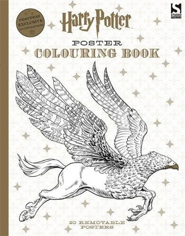 Бумажная книга «Harry Potter Poster Colouring Book» - фото №1