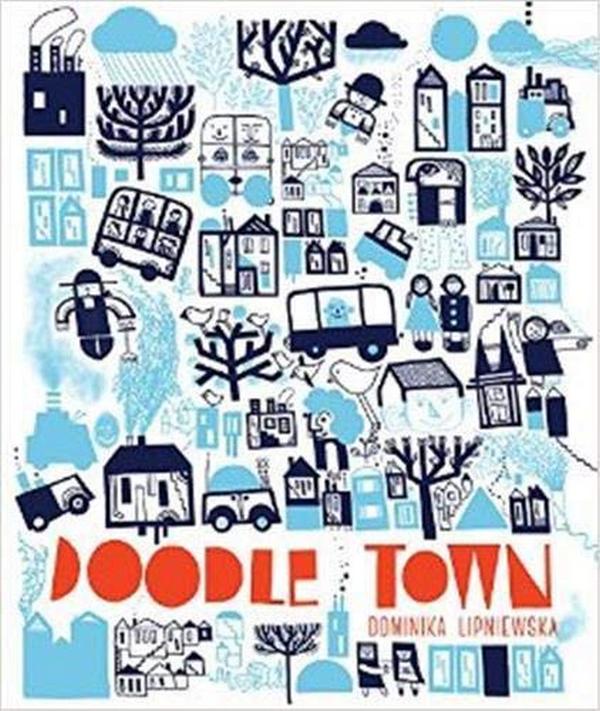 Паперова книга «Doodle Town», автор Домініка Ліпневська - фото №1