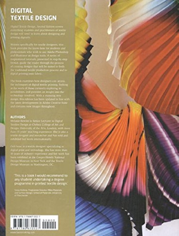 Бумажная книга «Digital Textile Design. Second edition», автор Мелани Боулс - фото №1