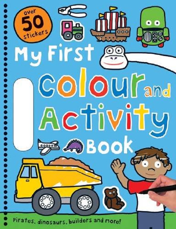 Бумажная книга «My First Colour and Activity Books : Blue» - фото №1