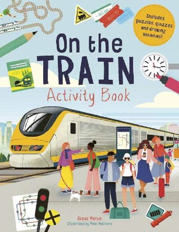 Бумажная книга «On the Train Activity Book», автор Стив Мартин - фото №1