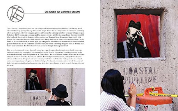Паперова книга «Banksy in New York», автор Рей Мок - фото №1