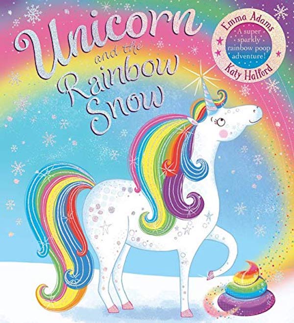 Бумажная книга «Unicorn and the Rainbow Snow», автор Эмма Адамс - фото №1