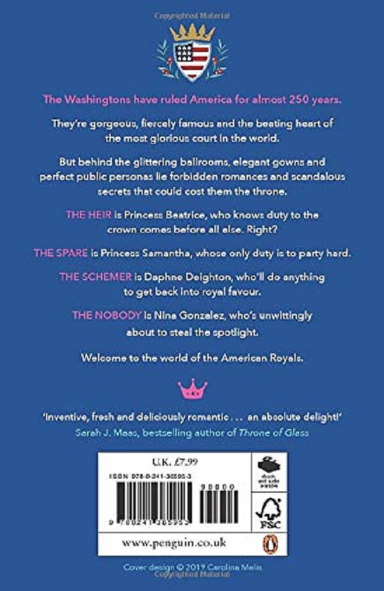 Паперова книга «American Royals», автор Кетрін Макгі - фото №1