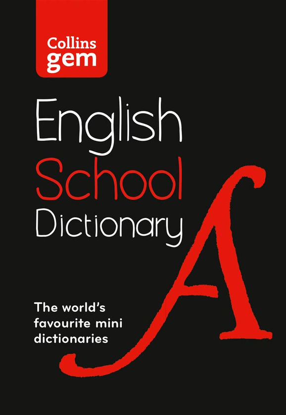 Паперова книга «Collins Gem School Dictionary: Trusted support for learning, in a mini-format» - фото №1