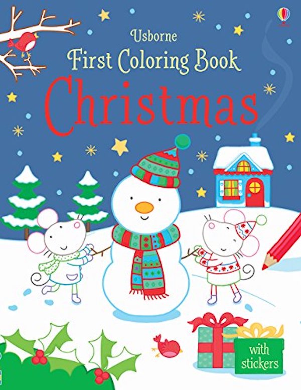 Паперова книга «First Colouring Book Christmas », автор Рейчел Уеллс - фото №1