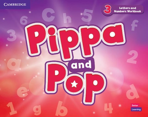 Бумажная книга «Pippa and Pop 3 Letters and Numbers Workbook British English» - фото №1