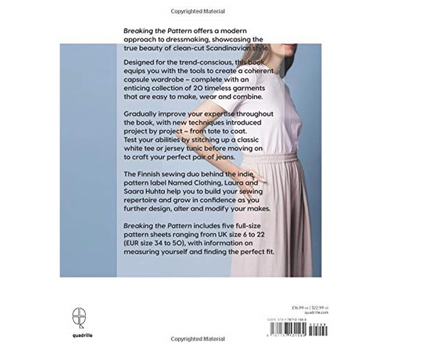 Паперова книга «Breaking the Pattern: A Modern Way to Sew», авторів Саара Хухта, Лаура Хухта - фото №1