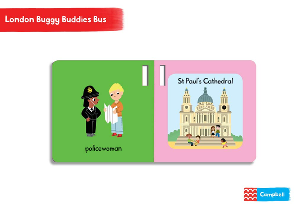 Паперова книга «London Bus Buggy Buddy» - фото №1