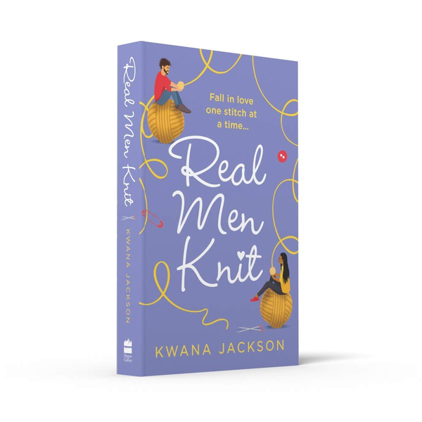 Бумажная книга «Real Men Knit», автор Квана Джексон - фото №1