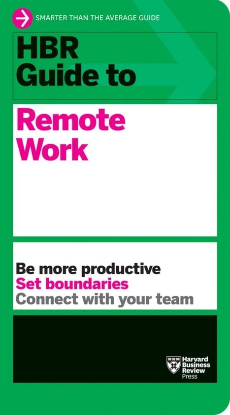 Бумажная книга «HBR Guide to Remote Work» - фото №1