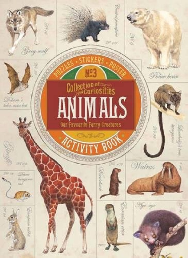 Бумажная книга «Collection of Curiosities: Animals », автор Викки Эган - фото №1