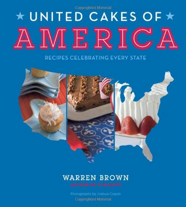 Бумажная книга «United Cakes of America», автор Уоррен Браун - фото №1