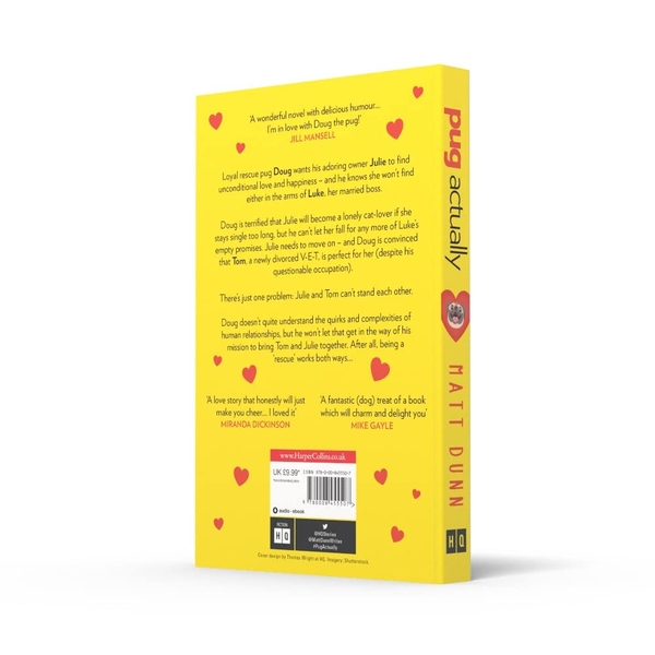 Бумажная книга «Pug Actually», автор Метт Данн - фото №1
