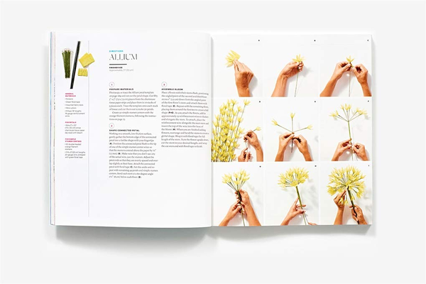 Бумажная книга «The Exquisite Book of Paper Flower Transformations», автор Ливия Четти - фото №1