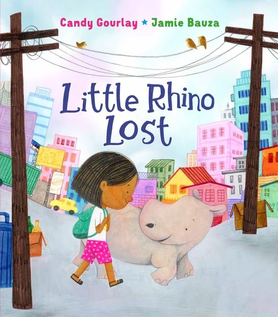 Бумажная книга «Little Rhino Lost», автор Кэнди Гурлей - фото №1