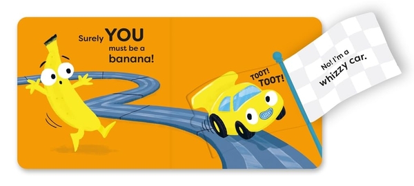 Бумажная книга «Are You a Banana? With Lift-the-Flaps and a Mirror!», автор Пэт-а-Кейк - фото №1