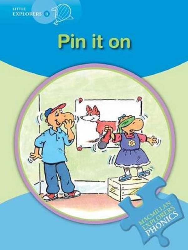 Паперова книга «Little Explorers B: Pin It on», автор Гілл Буджелл - фото №1