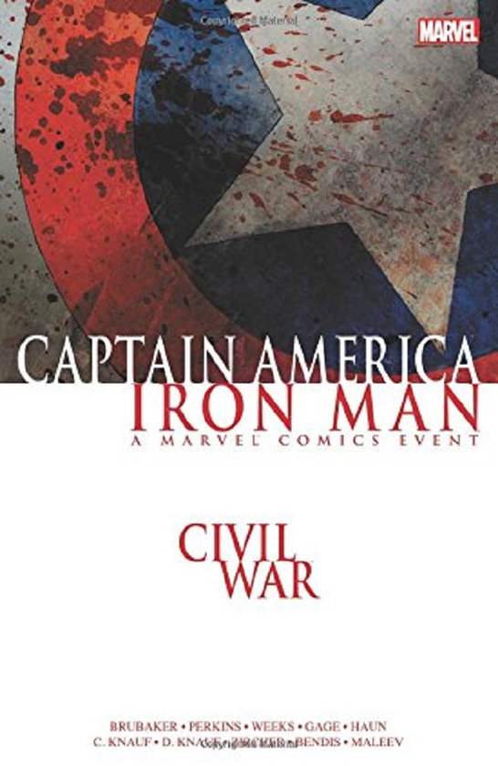 Бумажная книга «Civil War. Captain America. Iron Man» - фото №1