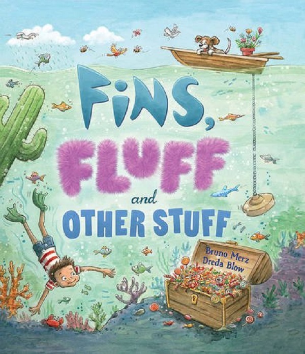 Паперова книга «Fins, Fluff and Other Stuff», автор Бруно Мерц - фото №1