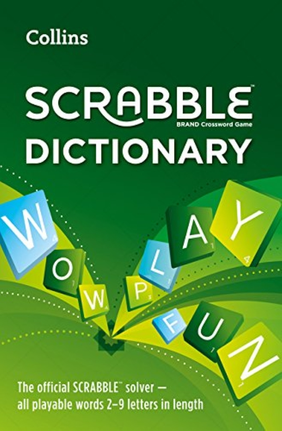 Паперова книга «Collins Scrabble Dictionary: The official Scrabble solver - all playable words 2 - 9 letters in length» - фото №1